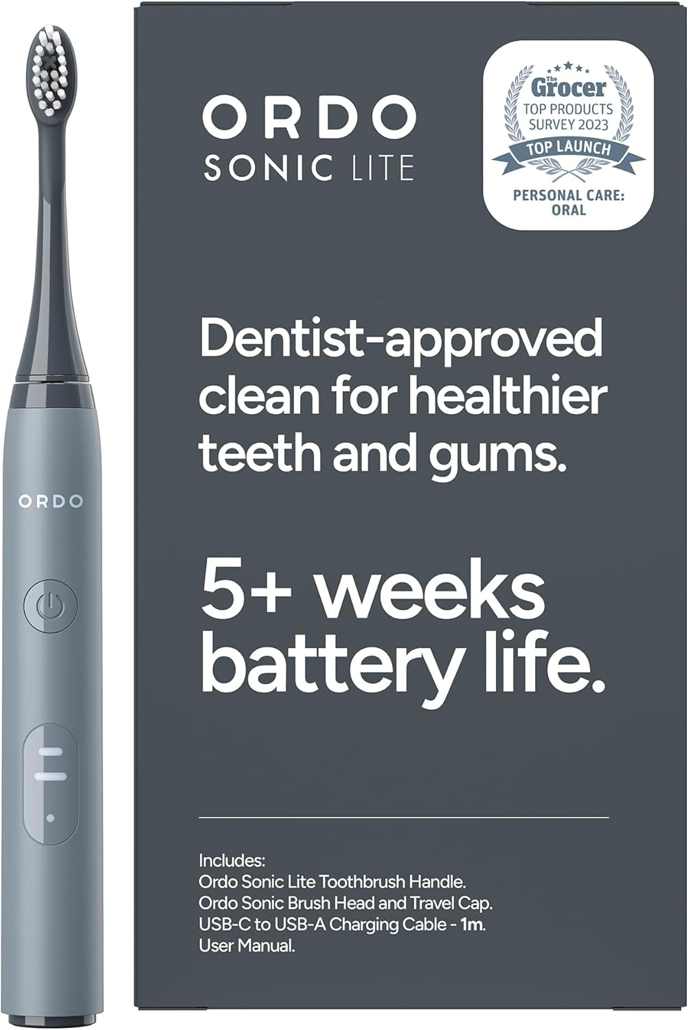 Ordo Sonic+ Travel Case for Toothbrush and Charger - Pearl Violet