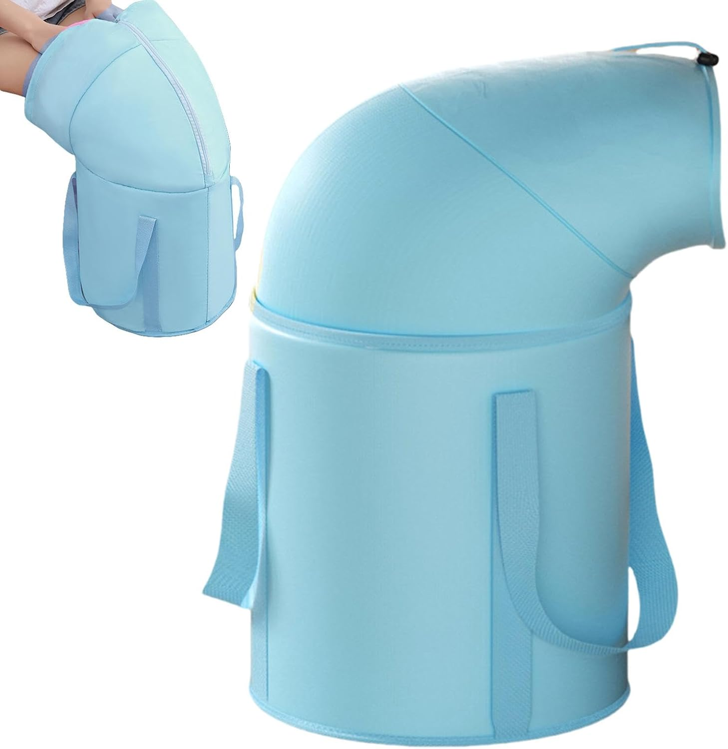 Travel Foot Bath Tub | Foldable Feet Basin Bucket,Portable Foot Soak Tub for Camping, Picnic, Hiking, Rowing, Fishing image number 5