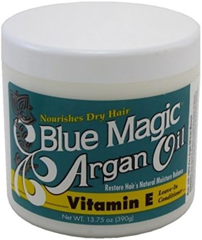 Blue Magic Argan Oil and Vitamin-E Leave-In, 13.75 Ounce image number 3