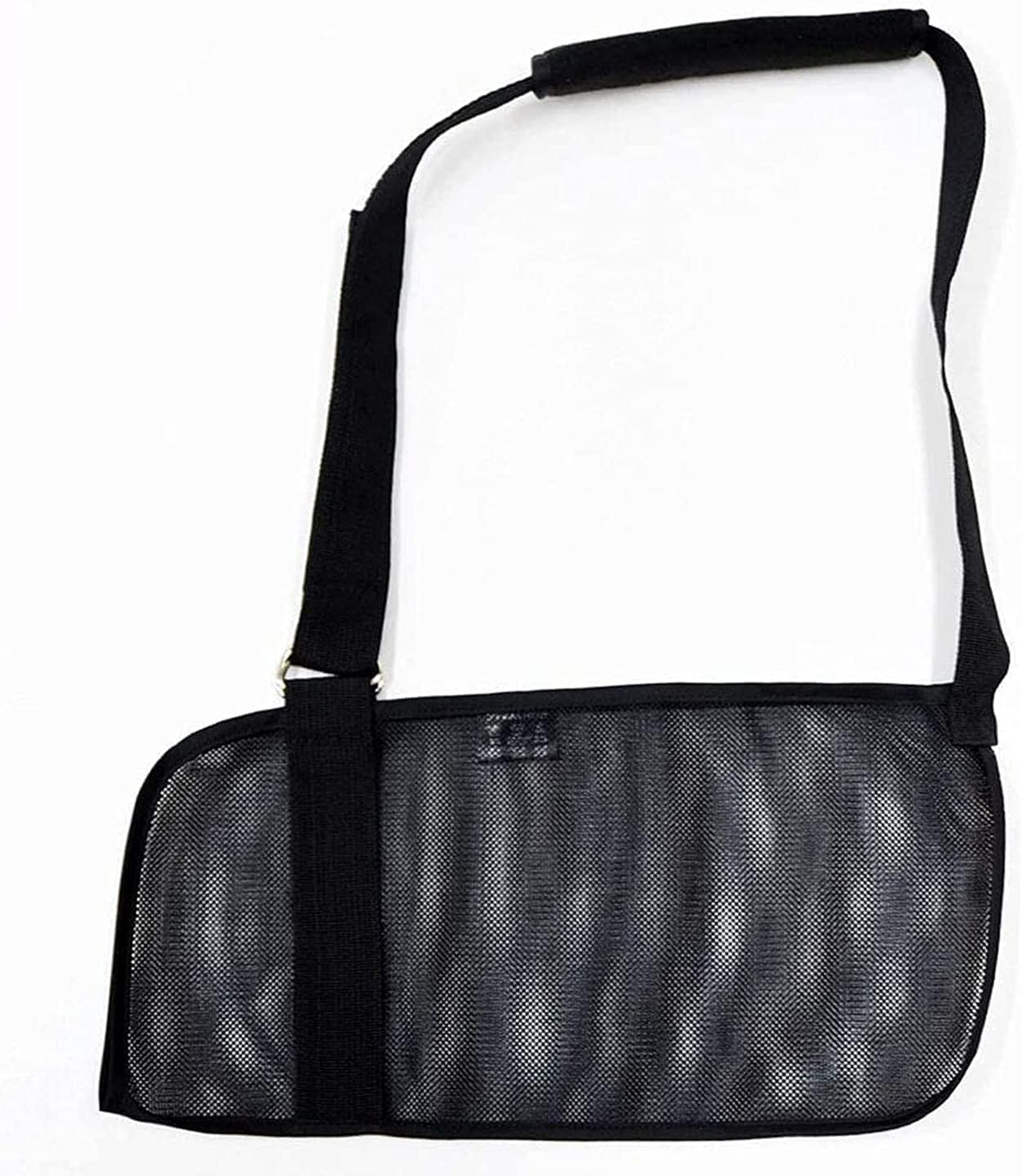 Breathable Mesh Arm Sling Support, 1Pc Shoulder Immobilizer Mesh Shoulder Sling, Adjustable Breathable Mesh Shoulder Wrist Sling, Black