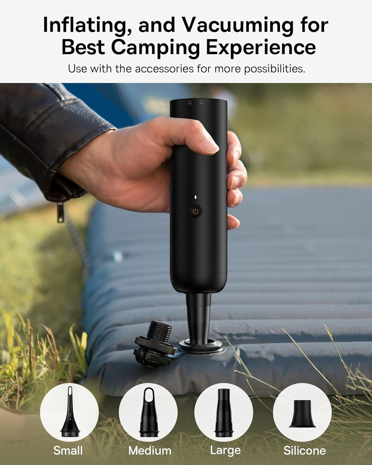 Baseus A3 Lite Car Vacuum Cleaner, Black image number 4