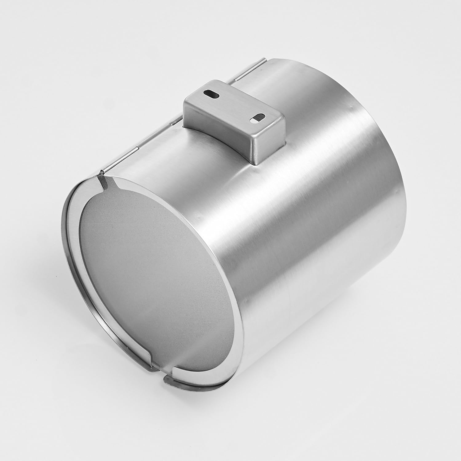 Junsun Modern Toilet Paper Holder round Tissue Paper Roll Holder Waterproof Wall Mounted -Stainless Steel, Brushed Nickel image number 1