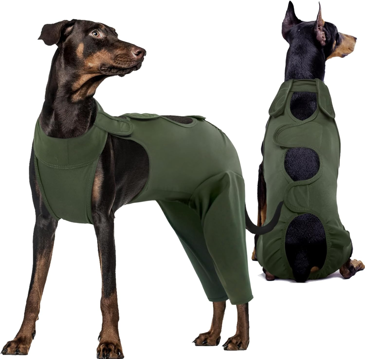 Kuoser Hundebody Nach Op, Hundebody Nach Op Body F&uuml;r Hund Kastration R&uuml;de H&uuml;ndin, Erholungsanzug Hund, Hundeschenkel Schutz Bodysuit, Anti-Wundlecken Op Body Hunde, Hund Halskrause Alternative image number 4