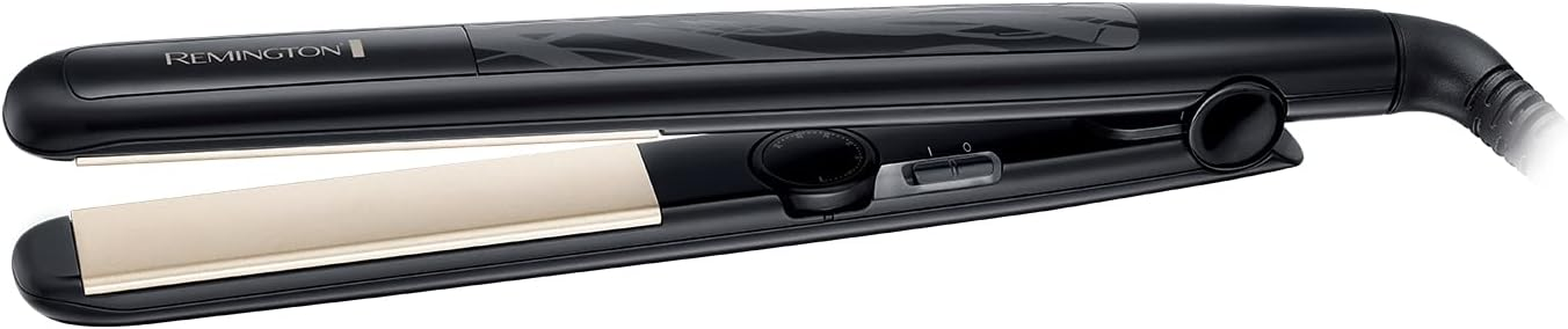 Remington Ceramic Straight 230 Hair Straighteners, 15 Seconds Heat up Time with Variable Temperature Setting - S3500, Black image number 5