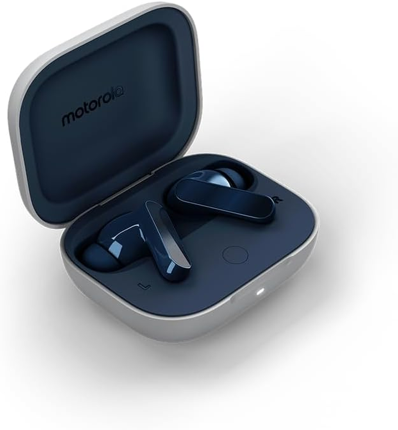 Motorola Moto Buds Earbuds Dark Blue - Dark Blue image number 3