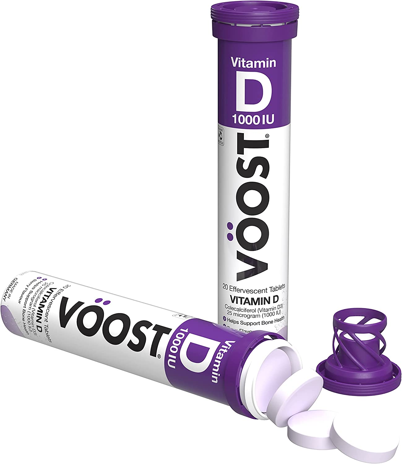 Voost Vitamin D Effervescent 20 Tablets image number 1