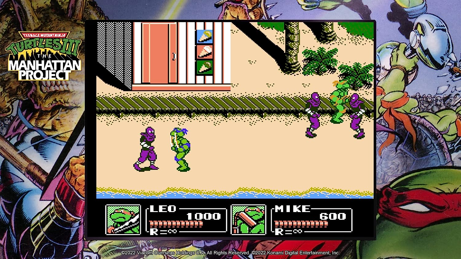 Teenage Mutant Ninja Turtles: the Cowabunga Collection for Playstation 4