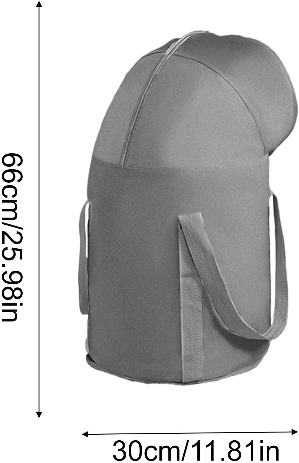 Foot Soaking Bucket | Feet Soaking Tub Foot Wash Bag with Knee Cover | Foot Spa Bucket Pedicure Foot Spa Tub Bag for Outdoor, Laundry, Camping Use image number 2