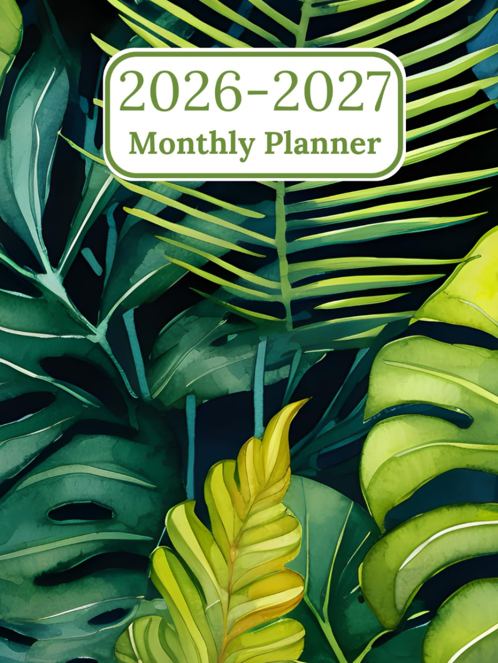 Monthly Planner 2026-2027: 2 Years Big Schedule Organizer with Canadian Holiday Remider|Calendar 2026-2027 image number 1