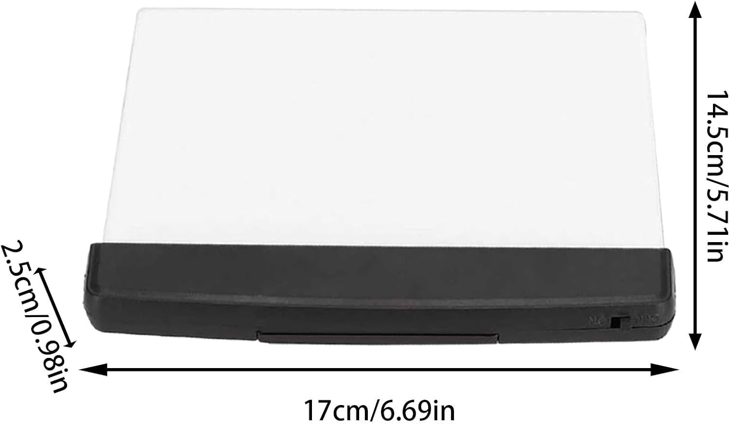 Qkbuza Flat Reading Lamps, LED Book Page Lamp | LED Panel Light | Eye Care Night Reading Light, Night Reading Lamp for Young and Elderly image number 1