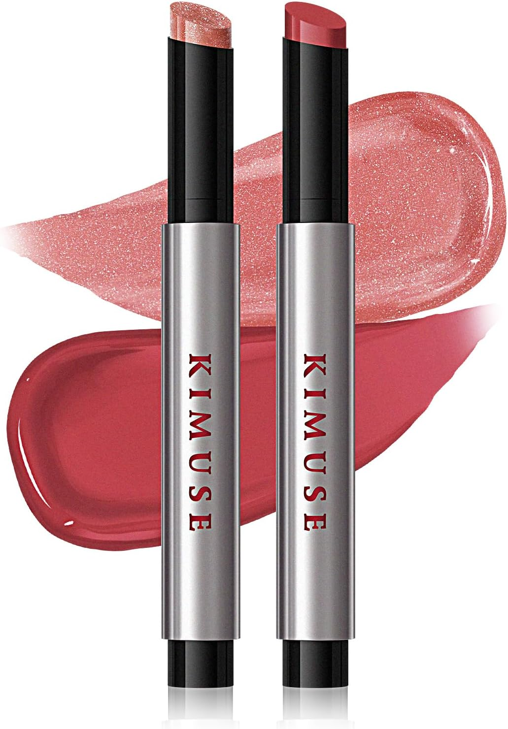 KIMUSE Lip Plumper, Hydrating Click Tinted Solid Lipstick for Plumps & Moisturizes, Long-Wearing All-In-One Lip Plumping, Gloss, Balm (Vanilla Coconut, 1 PCS)