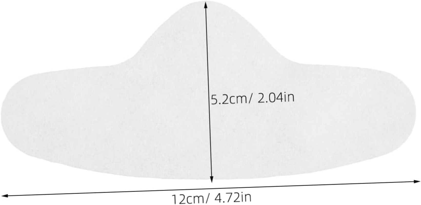 100Pcs Soft Breathable Nose Strips for Pores Cleansing Disposable Skin Care Patches with Comfortable Snug Fit Single Use Nose Mask for Deep Cleaning at Home Travel image number 2