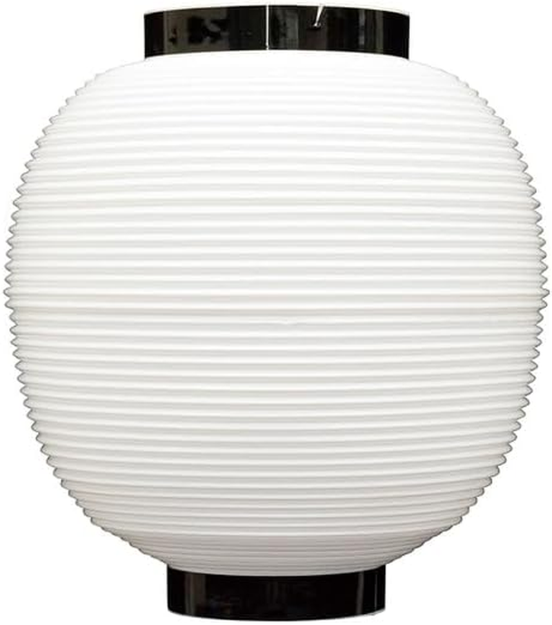 Noboriya Kobo Poly Lanterns 46444 Nine-Sumaru White, Approx. &Phi;8.9 X H9.8 Inches (225 Mm) X Height 9.8 Inches (250 Mm), 1 Piece Polyethylene image number 1
