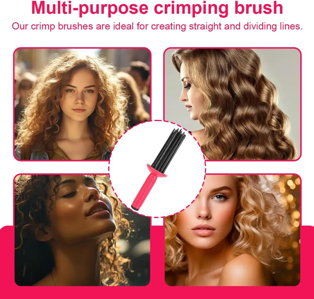 NHQZ Curly Hair Brush, Curl Defining Brush, Hair Brush for Combing and Shaping, Reduces Pulling and Curling Separation for Defined Curls image number 5