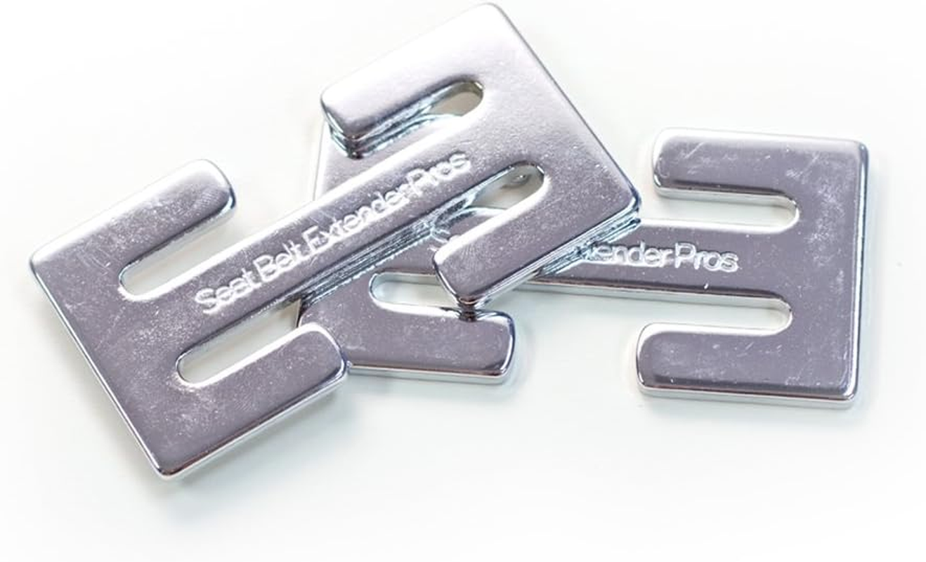 Frankie Seat Belt Adjusting Clip (Metal, 2-Pack) by Seat Belt Extender Pros image number 5