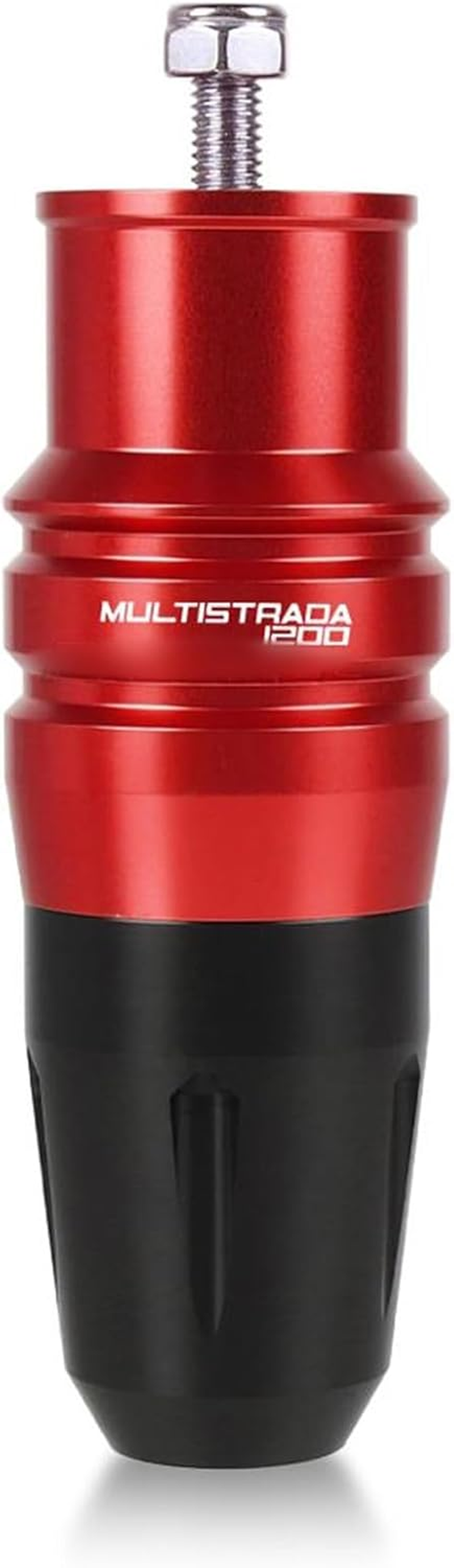 Motorbike Frame Sliders for Ducati Multistrada 1200 2010-2020 2019 2018 17 Motorcycle Accessories Falling Crash Bar Protection Exhaust Sliders Protector (Color : Red, Size : Multistrada 1200)