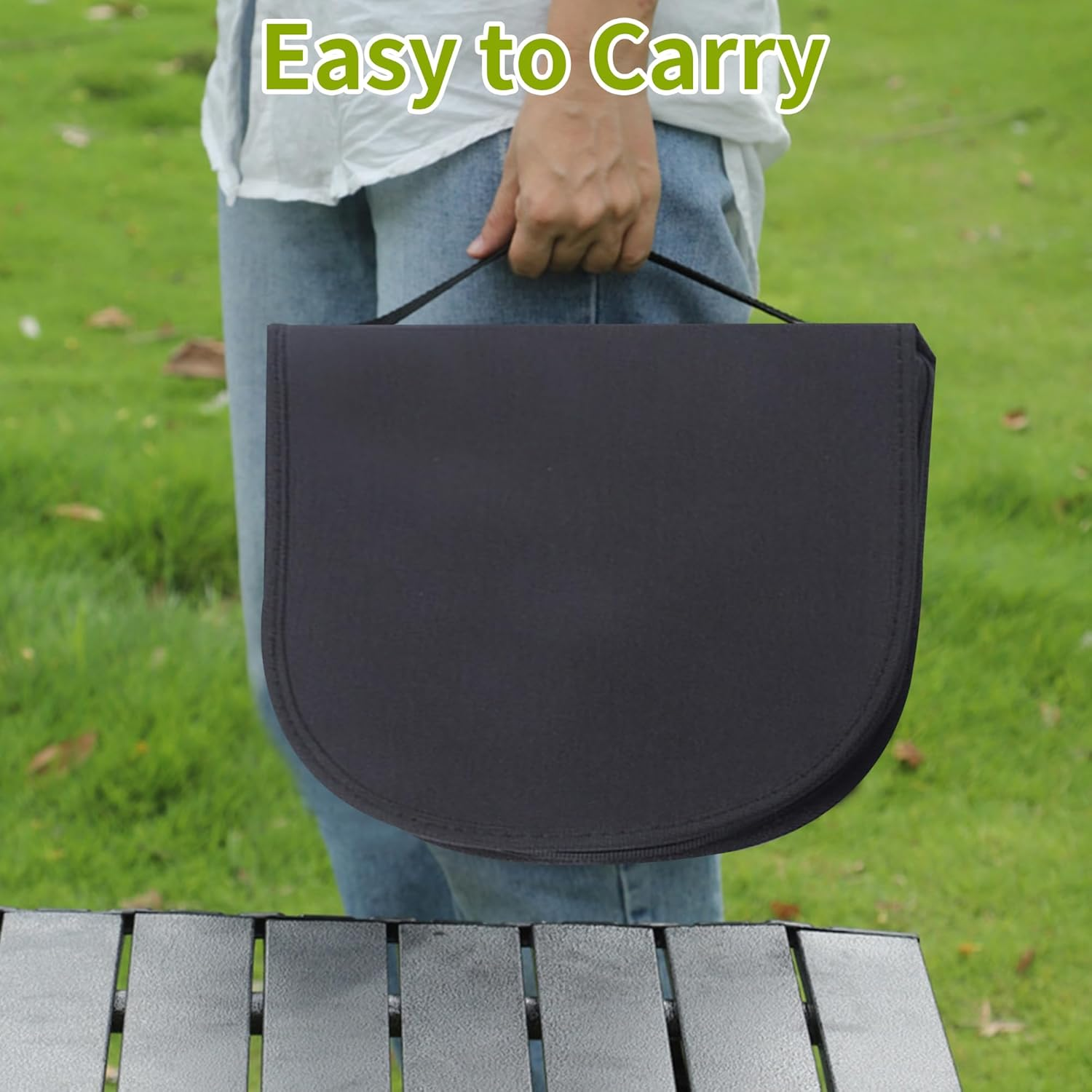 Camping Utensils Kit 20/11 PCS Outdoor Camping Dishes Set with Cutlery Bag, Spoon Fork Knife Plate Tongs for 4 People &ndash; Portable Picnic, Hiking, and Family Camping Tableware (Silver) image number 2