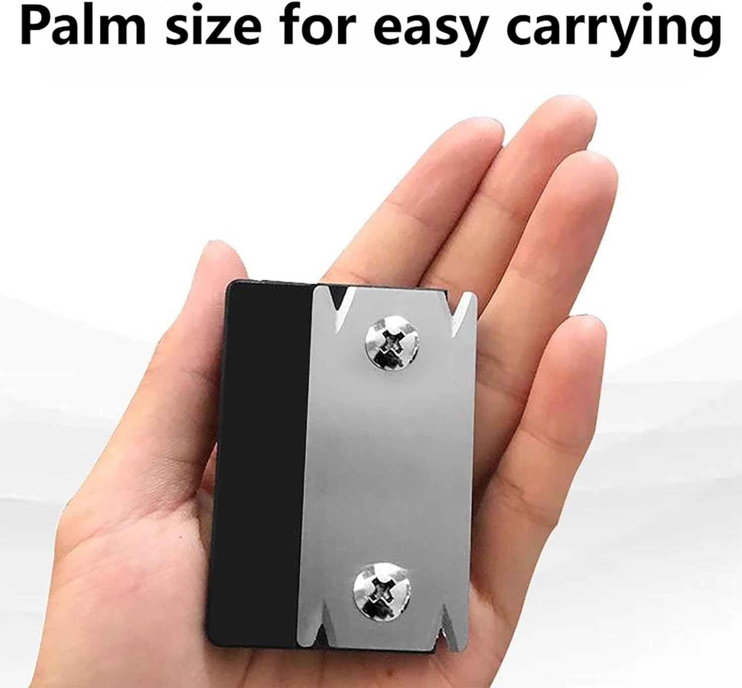 YAKESD Mini Edge Banding Trimmer Tool-Portable Hand Planer Cutter for Woodworking Deburring with 3 Reversible Blade for PVC ABS Melamine - Ideal Veneer Edge Bander for Burrs