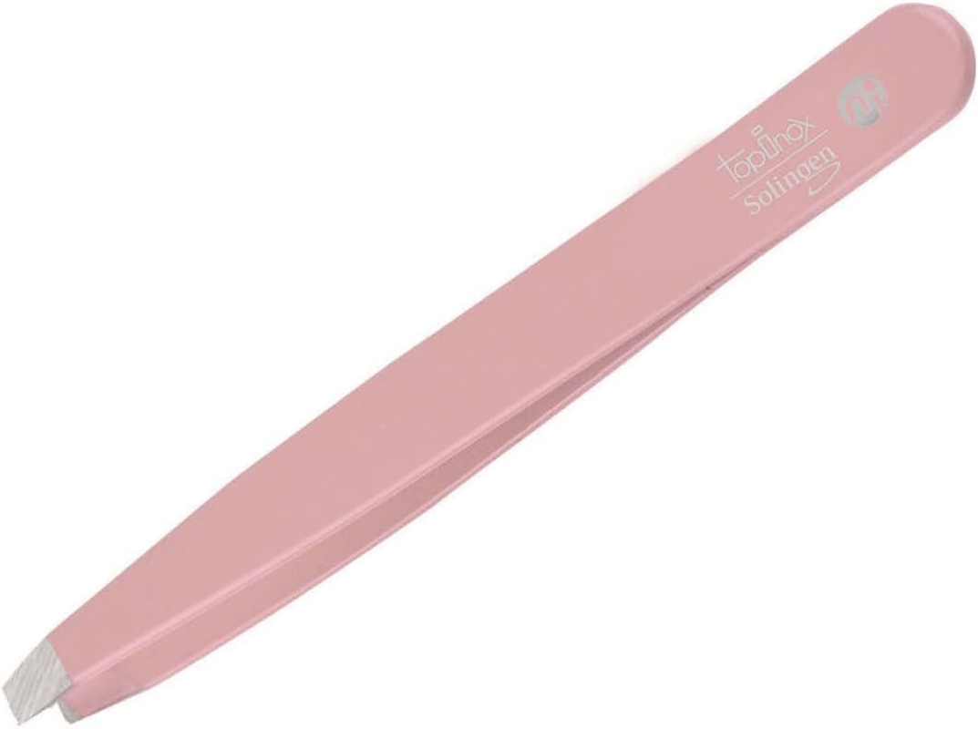 Niegeloh Solingen Topinox Slant Tweezers Pink - Highest Precision Tips - Made in Germany image number 3