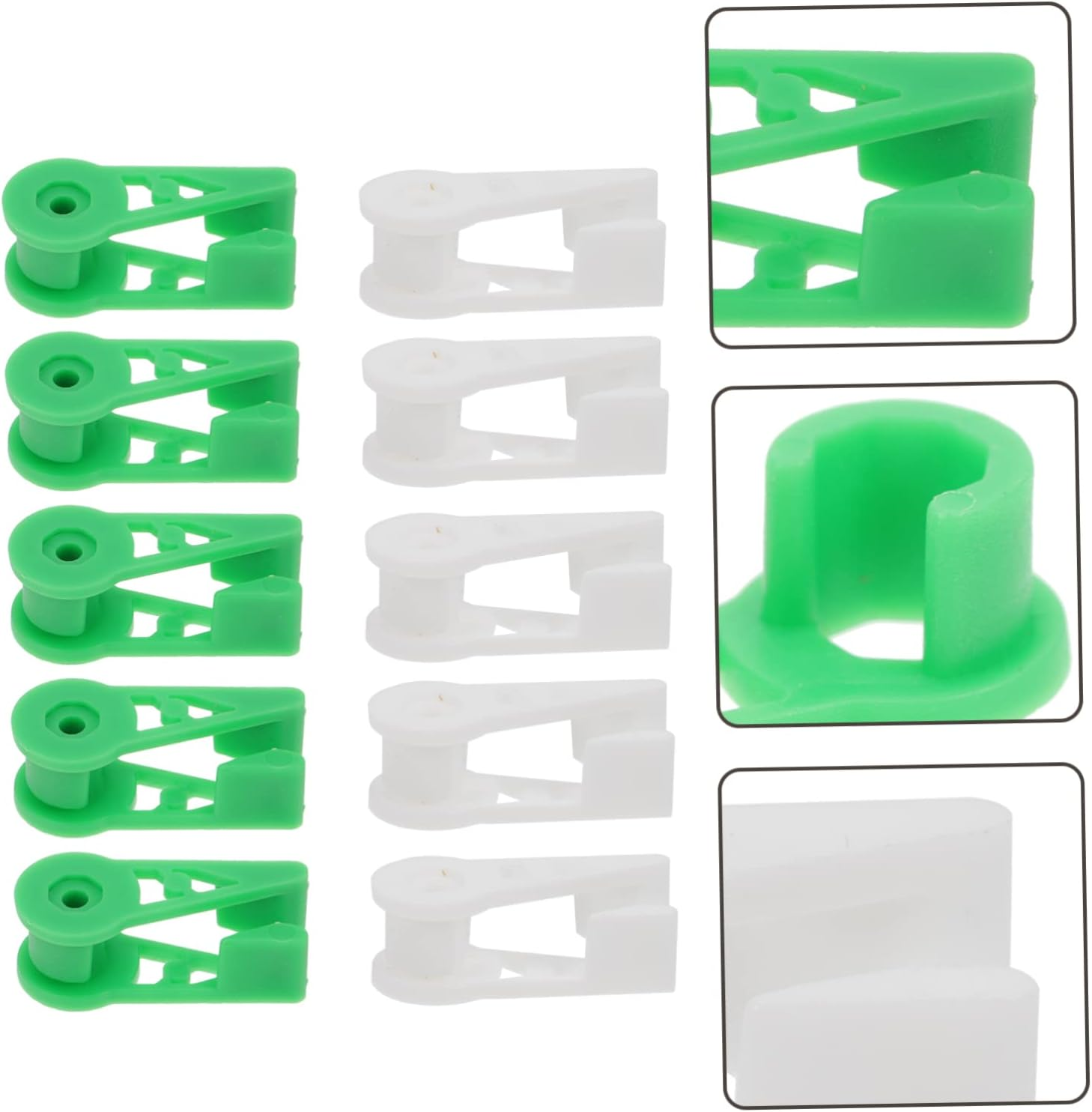 Happyyami 20Pcs Plant Branches Bender Adjustable Plant Support Clips for Planting Trainer Clip in Gardening Supplies image number 2