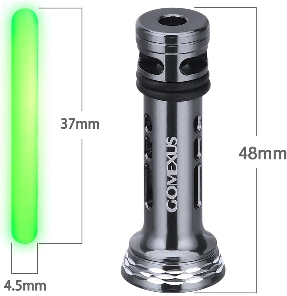 GOMEXUS R4 Aluminum Reel Stand Compatiable for Shimano Biomaster Stradic Stella Vanford Daiwa Certate Exist, 48Mm image number 2