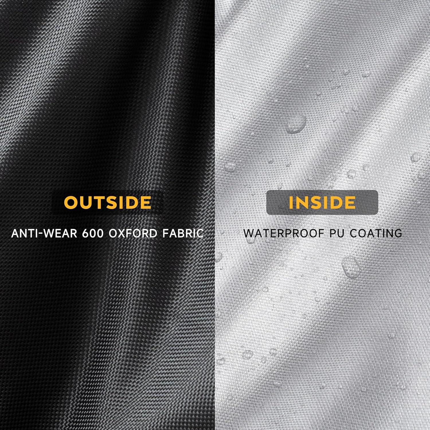 Pizza Oven Cover for Gozney Tread Portable Pizza Oven, Heavy-Duty 600D Protective Cover for Gozney 12" Outdoor Pizza Oven image number 2