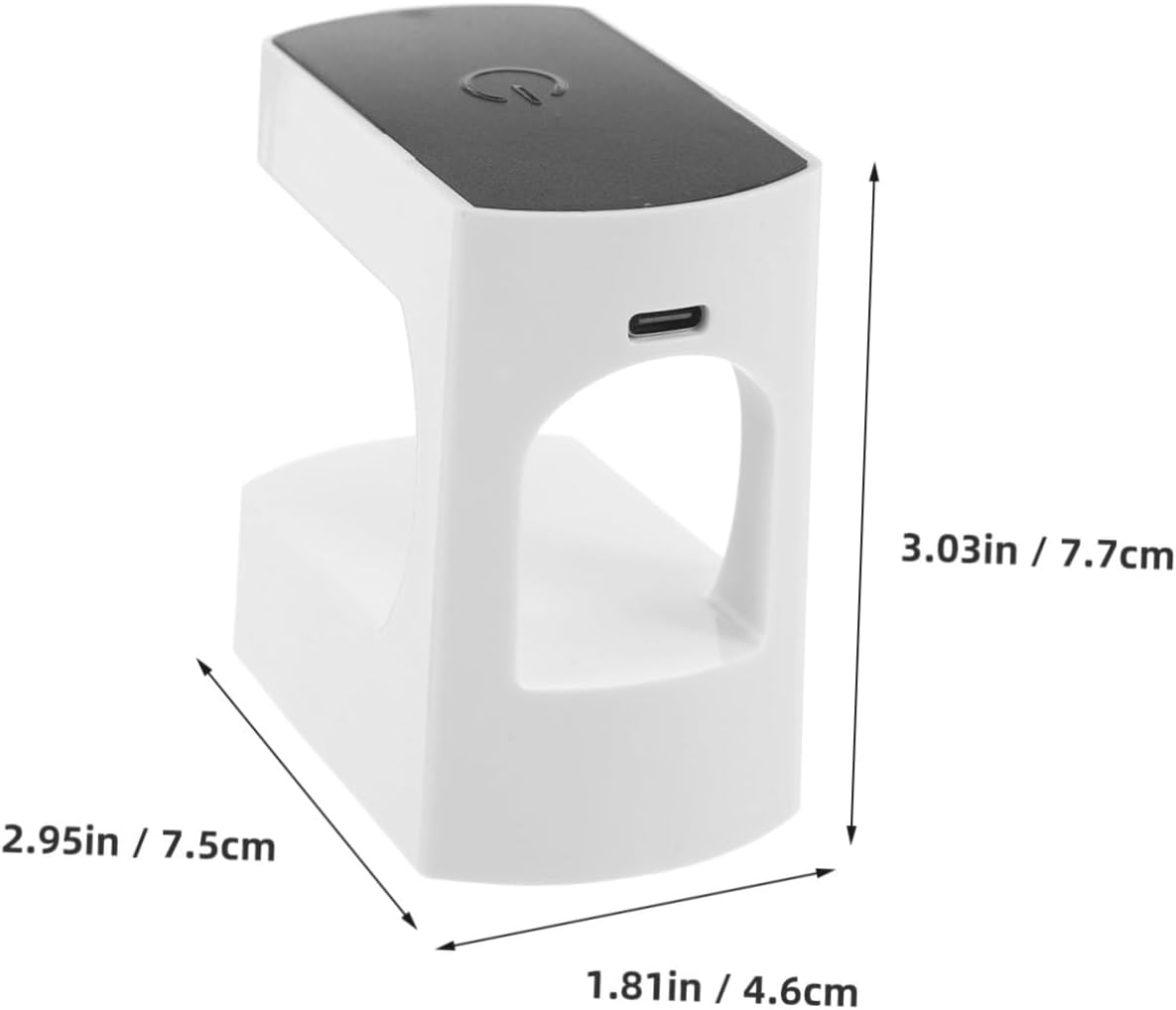 ARTSEWPLY 2Pcs Rechargeable Mini UV Nail Lamp Portable LED Gel Polish Curing Light for Home Travel Manicure Compact Nail Dryer with Efficient Low Energy Consumption image number 5