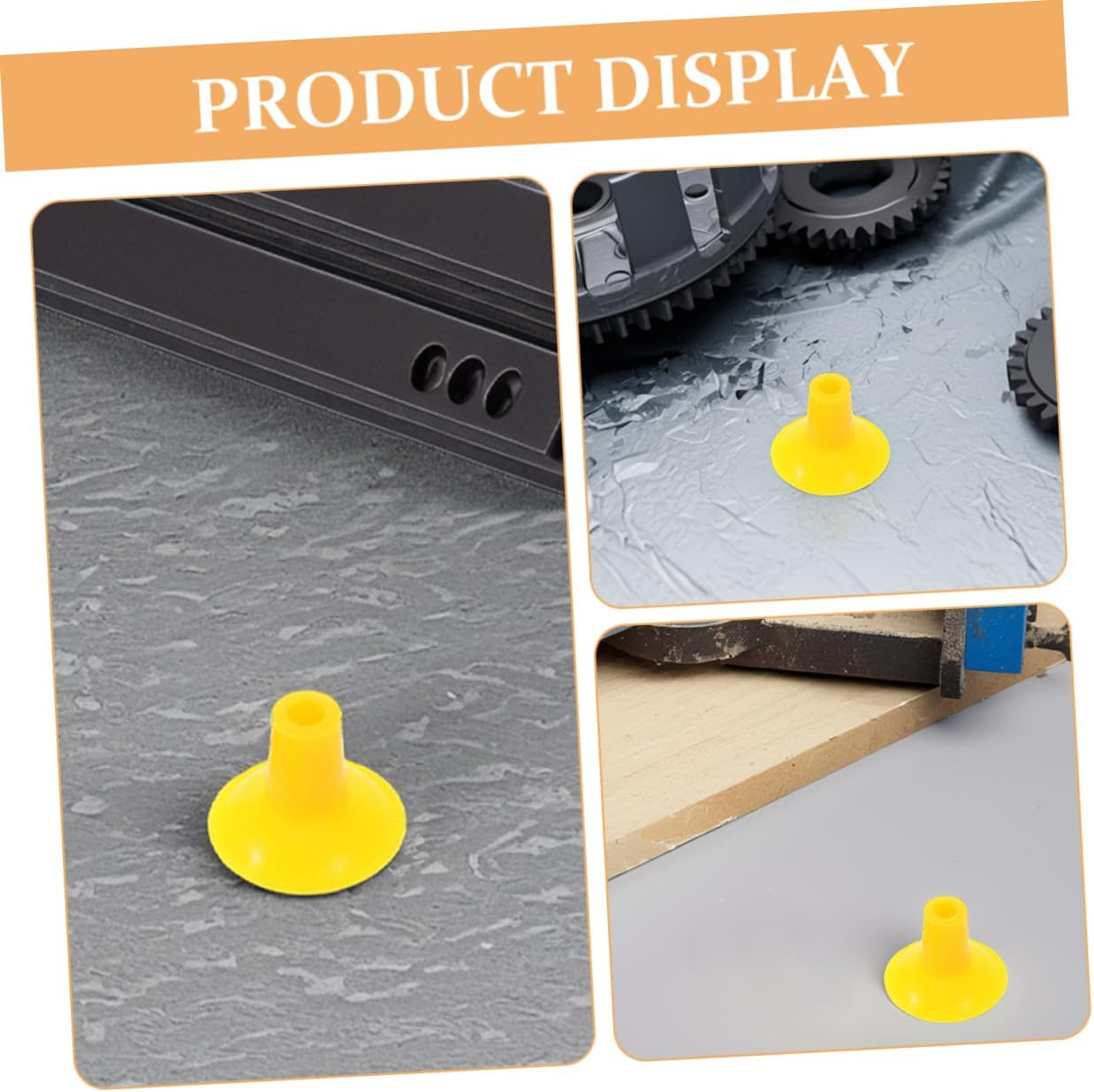 TOPPERFUN 3Pcs Automotive Valve Grinders Suction Plates for Engine Maintenance Heavy-Duty Compact Tool for Car Repair image number 2