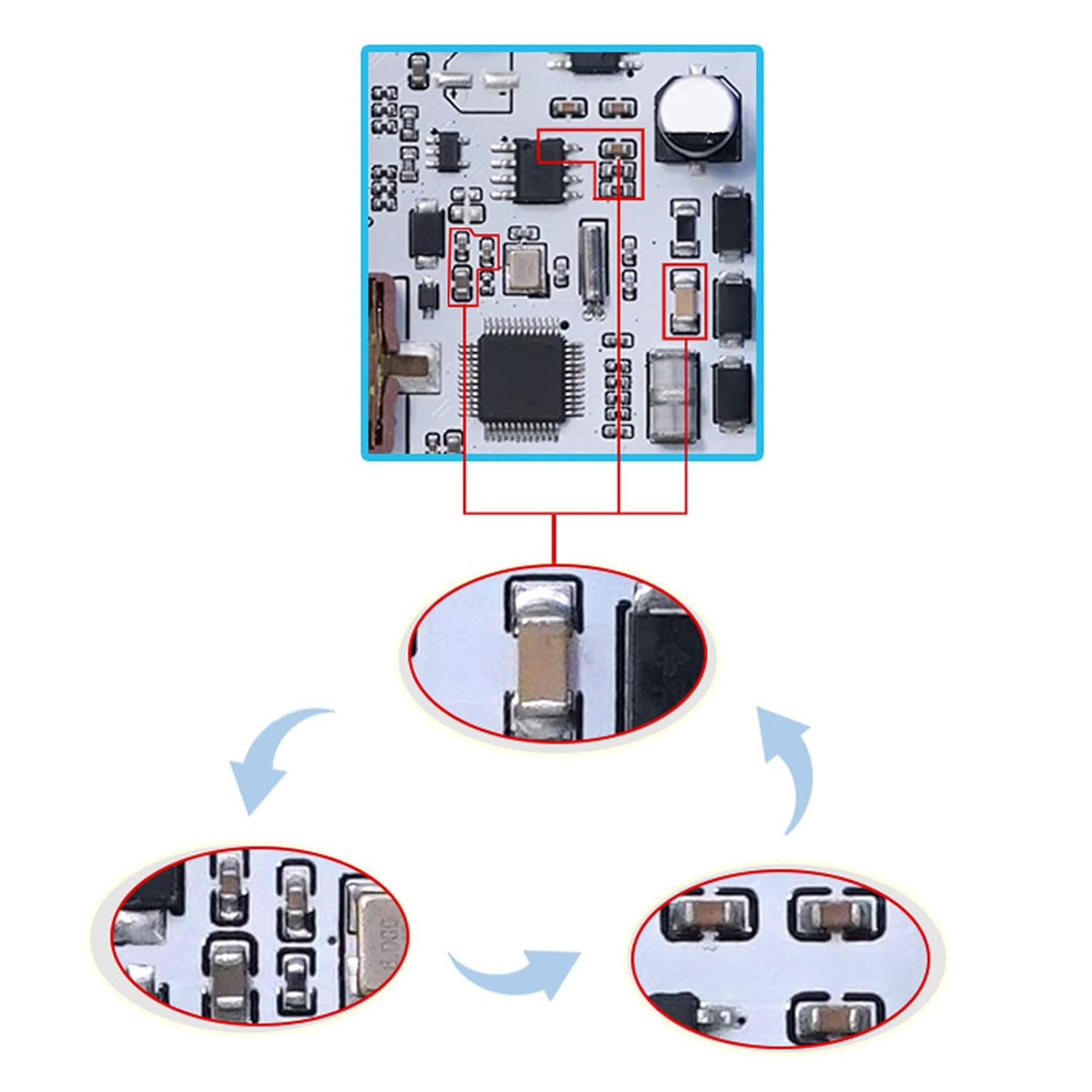 Capacitor Sample Kit with X7R/X5R Ceramic Capacitors - 84 Values Electronics Components Assortment for Circuit Design, Prototyping, DIY Projects - Professional Kit for Engineers, Students, Labs & Repair image number 1