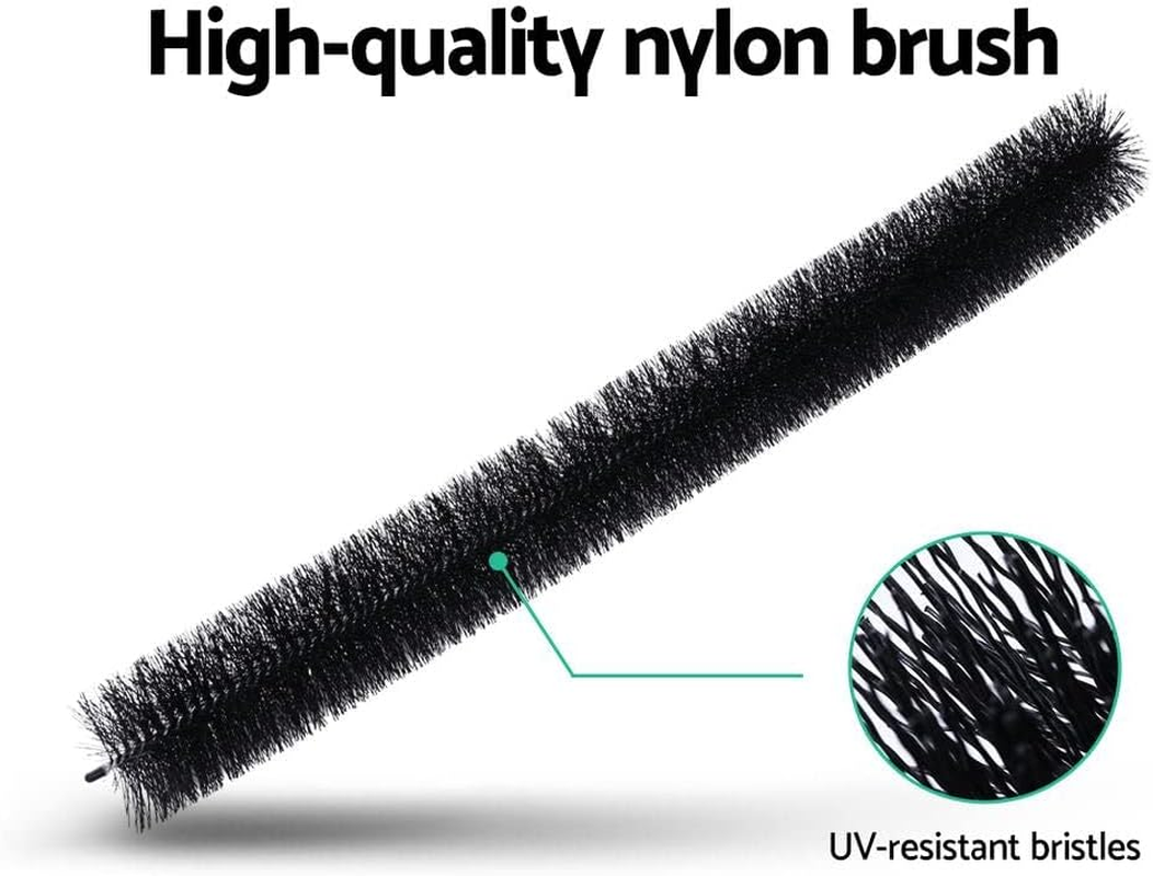 Gardeon 48 Pcs Gutter Brush Guard 92X10Cm Length Leaf Twigs Filter Home Garden