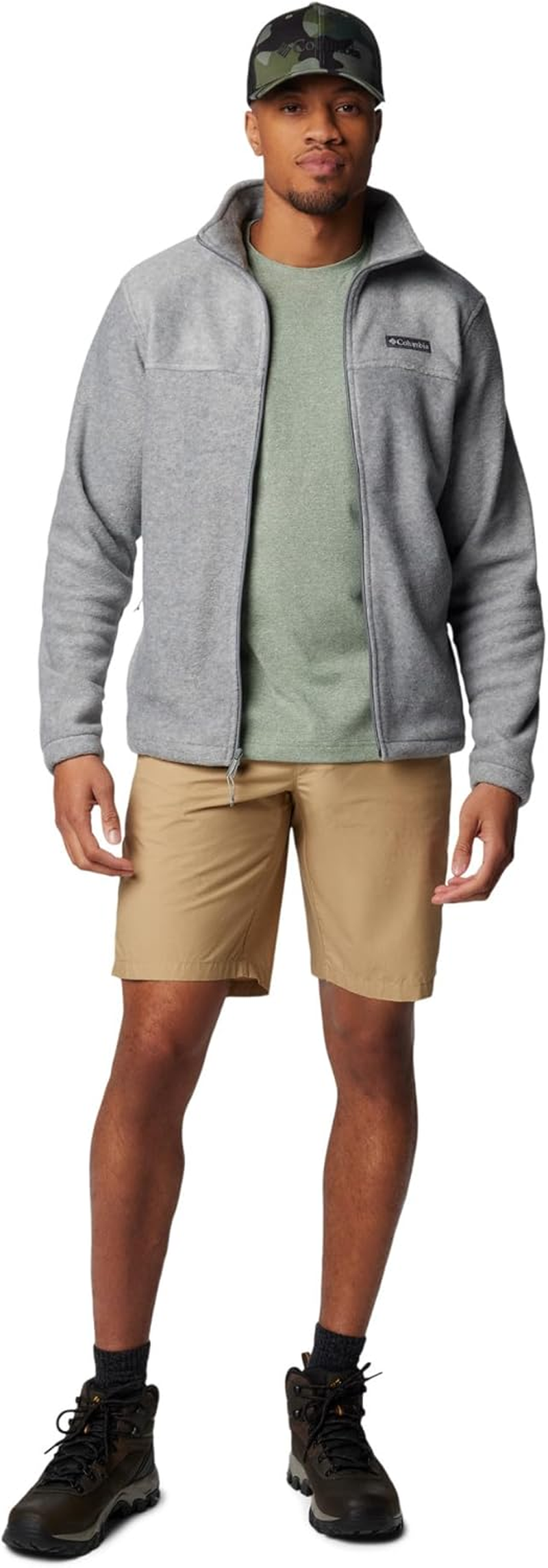 Columbia Men'S Steens Mountain 2.0 Full Zip Fleece Jacket image number 3