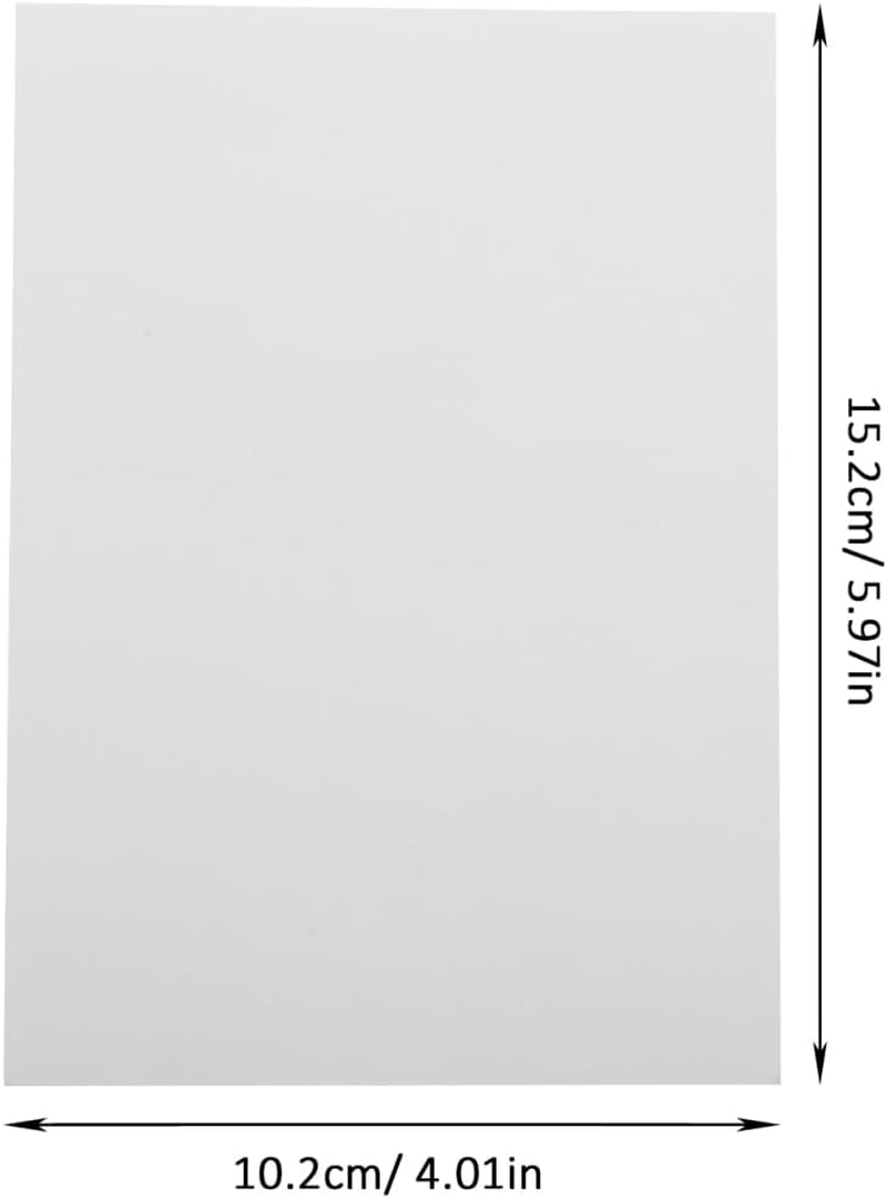 GRIRIW 100 Sheets 6-Inch Photo Paper for Sprocket 200 Printer - Glossy Photographic Printing Papers for Home and Office Picture Prints Use image number 1