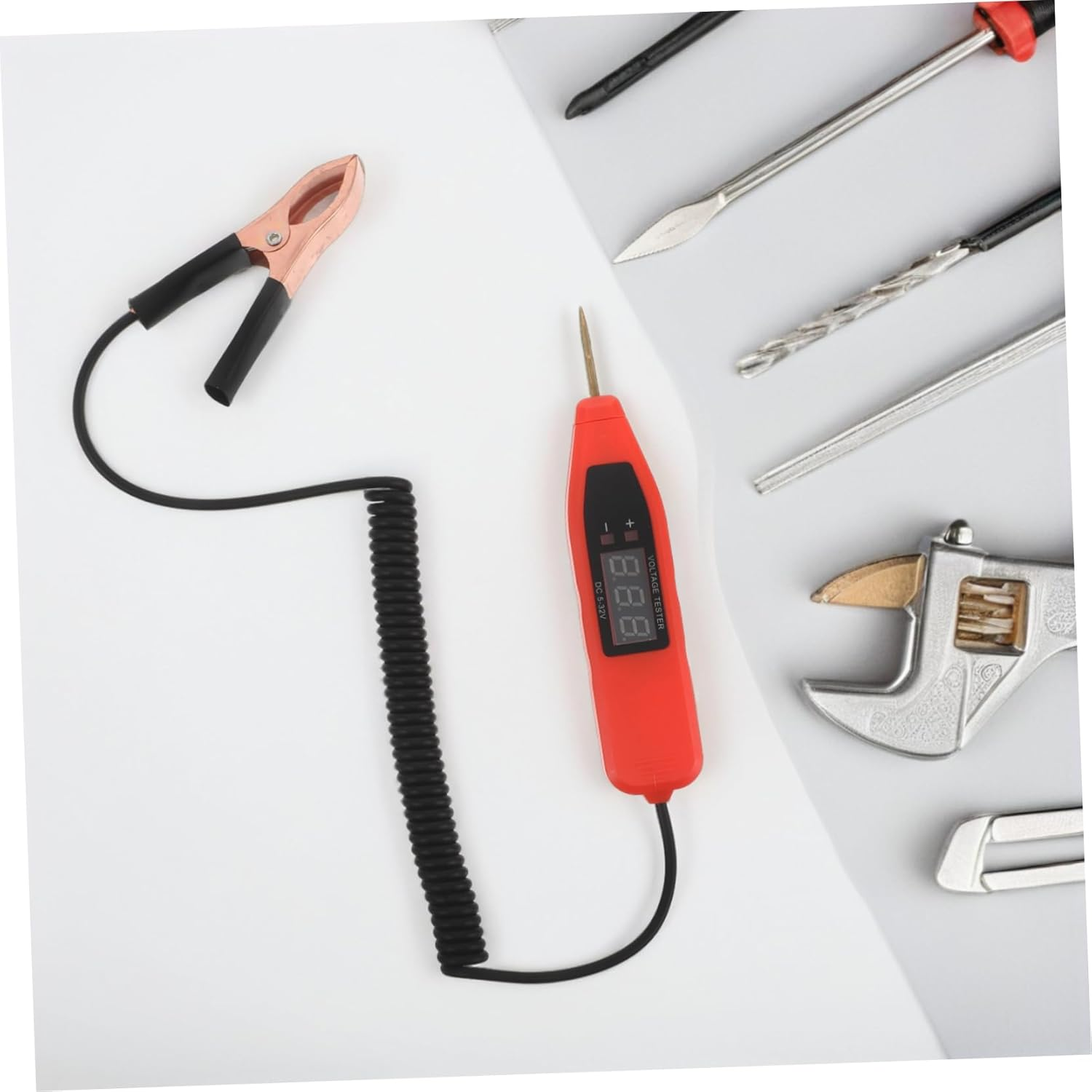 ZUNOXAZ Car Circuit Test Pen Automotive Voltage Tester Light Fuse Tester Electrical Inspection Probe for Battery Ignition System image number 6
