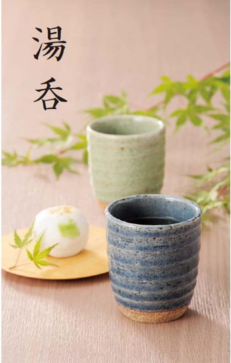 Yamashita Crafts 15022420 Teacup, Ceramic, &Phi;2.8 X 3.3 Inches (7 X 8.5 Cm), 7.9 Fl Oz (200 Cc), Shino Cosmetic Soil Teacup, Large