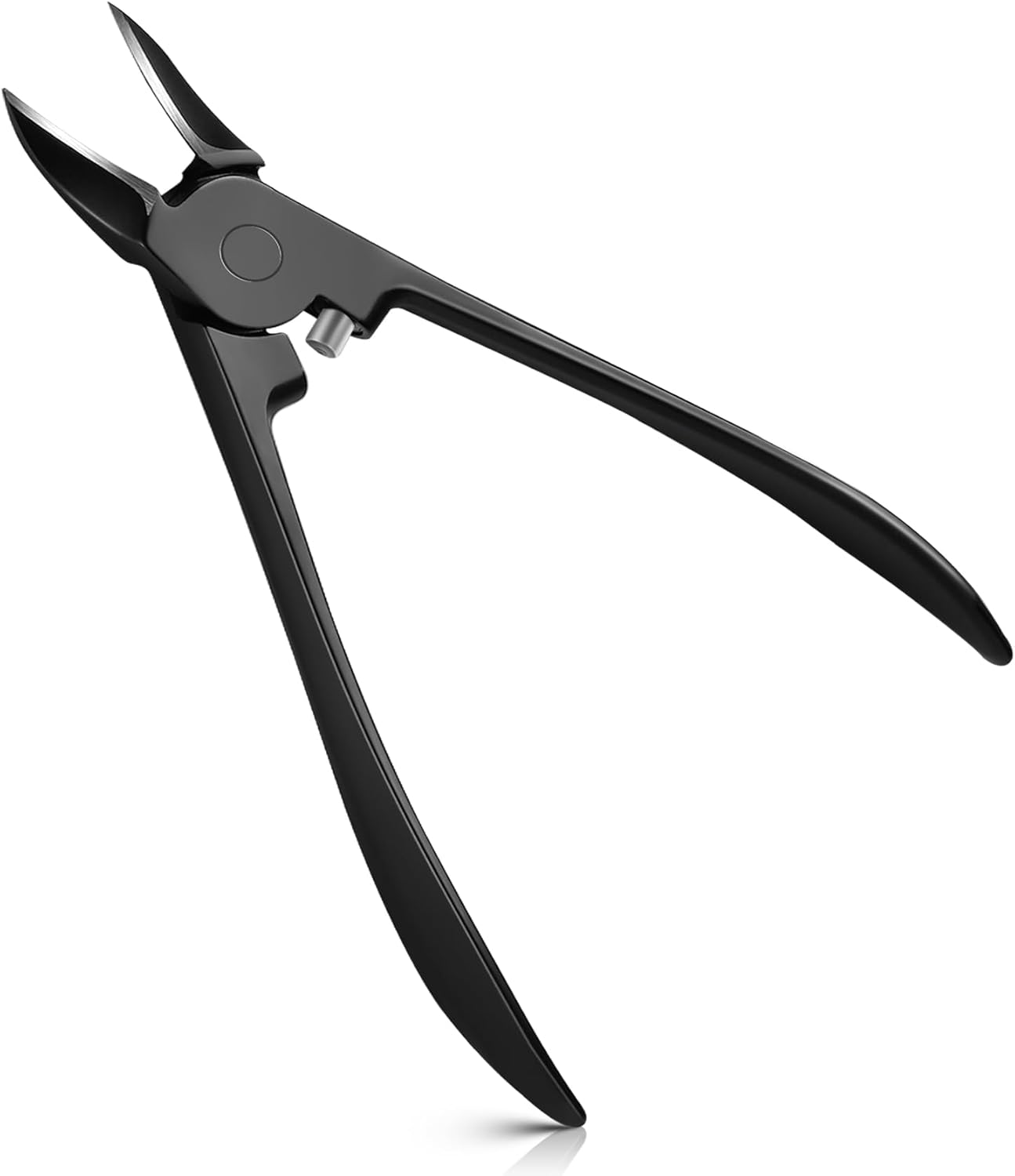 FVION Toenail Clippers, Professional Thick & Ingrown Toe Nail Clippers for Men & Seniors, Velvet-Soft Handle Toenail Cutter/Colorful Nail Clippers, High Grade Stainless Steel