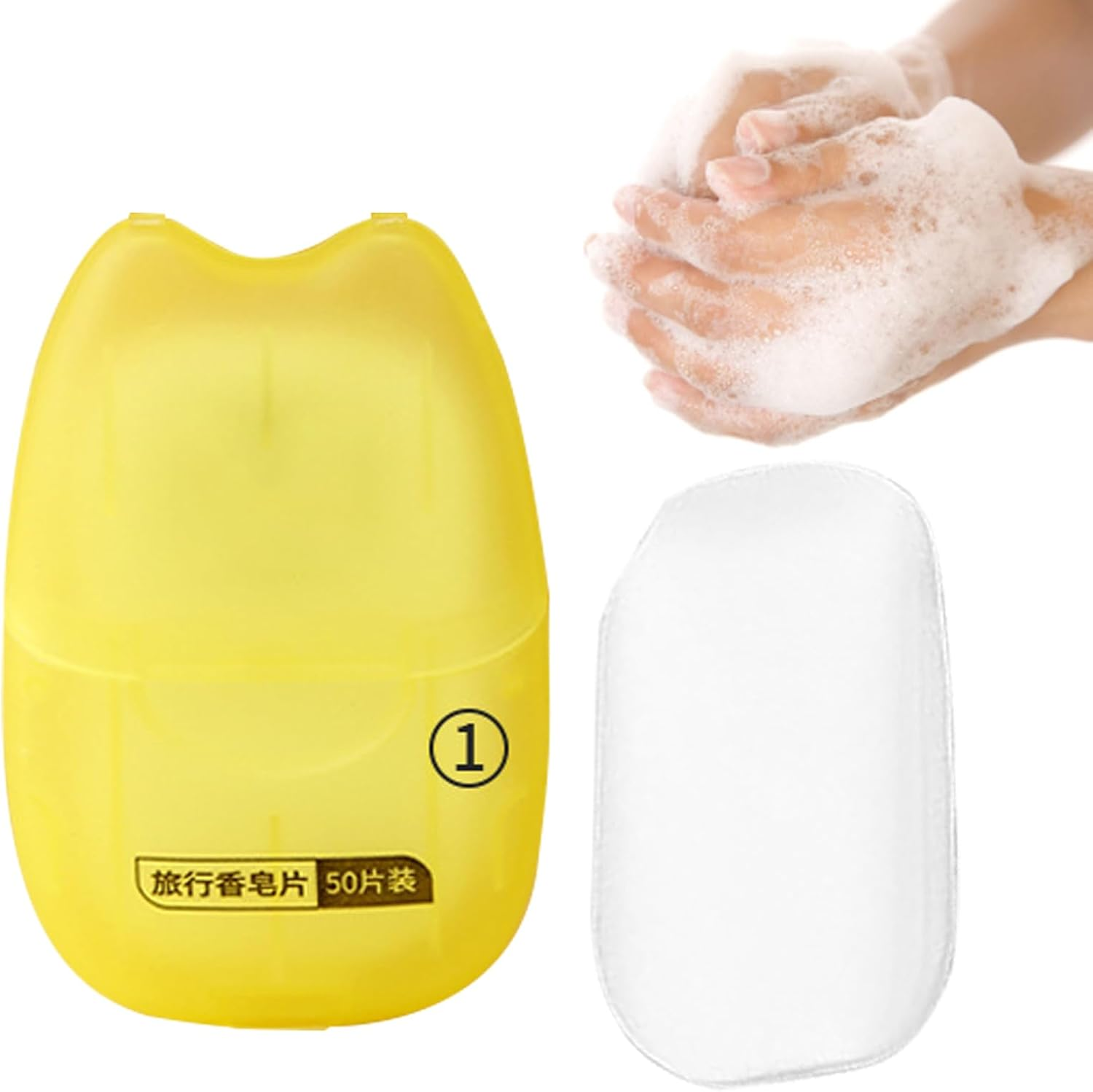 Paper Soap Sheets - Camp Soap,Travel Soap for Hand Washing, Soap Slices, Soap for Indoor, Outdoor, Travel, Camping Hiking