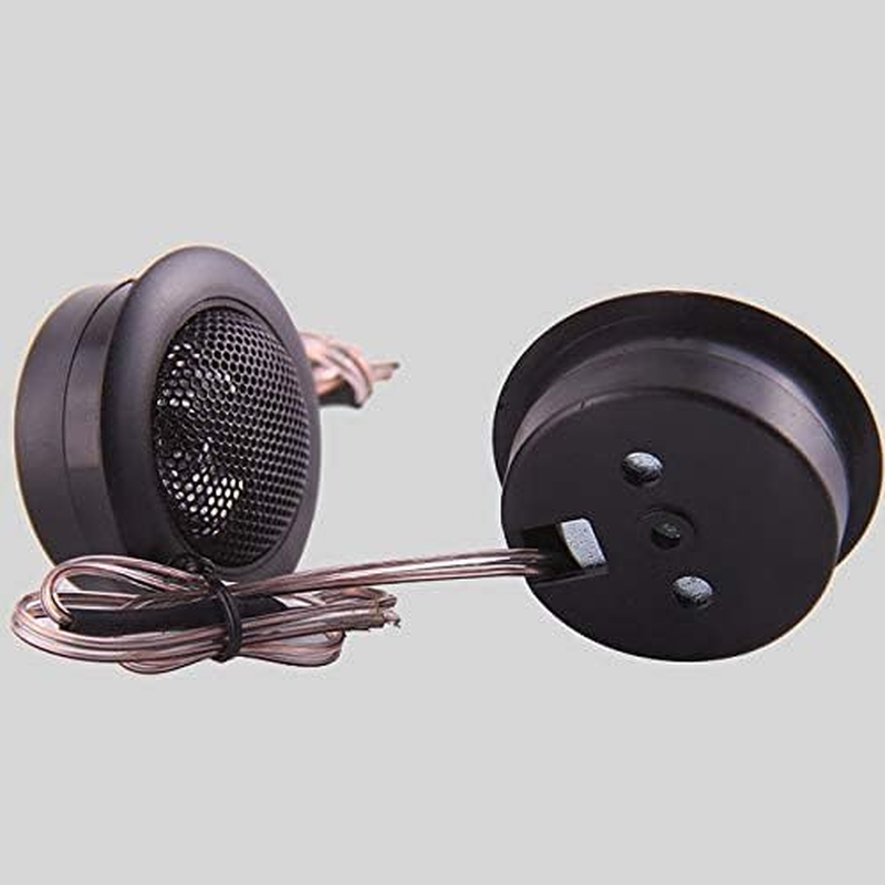 Car Tweeter Speaker 1-Inch 200 Watt Silk Dome Tweeters Audio Component Tweeters Premium Speaker System Tweeter Kit Original Sound Playback,Pair image number 4