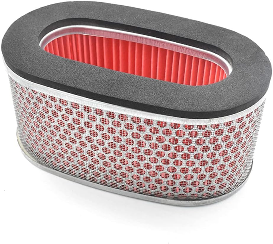 1PC Motorcycle Air Filter Intake Cleaner Motorbike Engine Accessories for Honda Shadow 400 750 ACE Deluxe Spirit VT400 VT750 1997-2003 Years image number 1