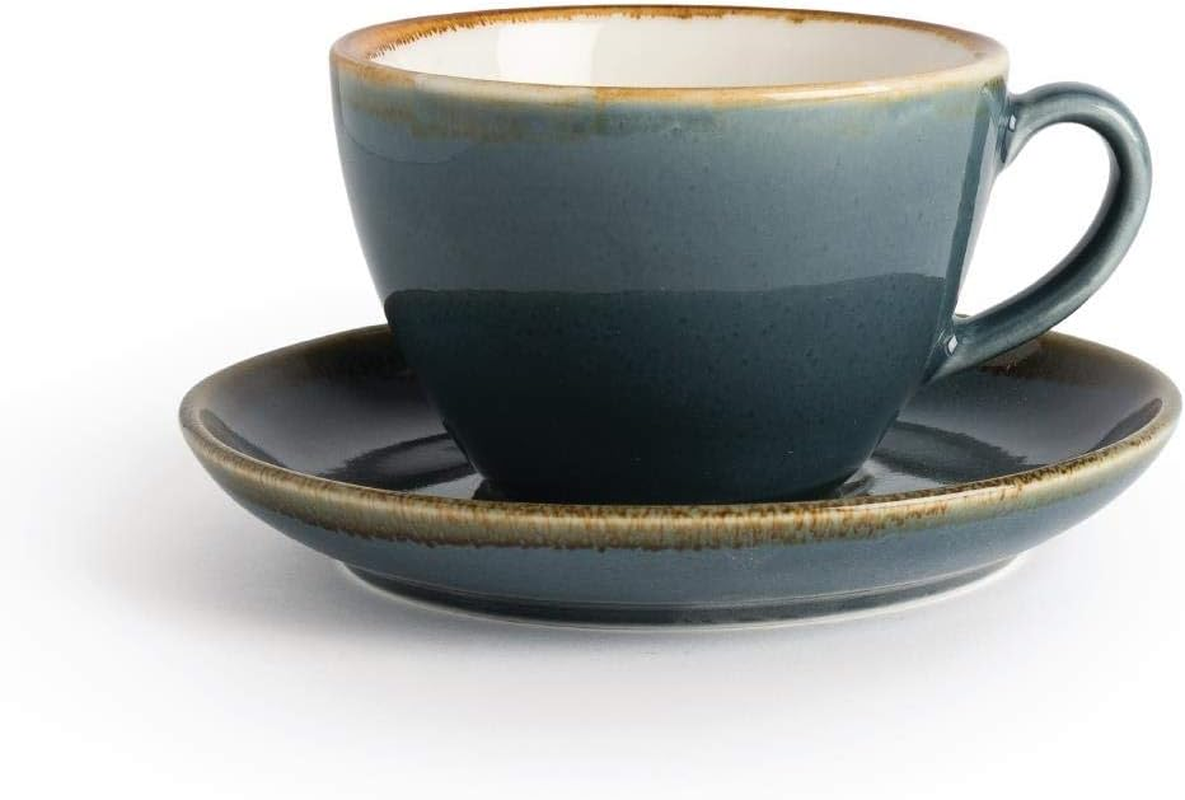 Olympia Kiln Saucer for GP348, Ocean, 160 Mm (Pack of 6) image number 3