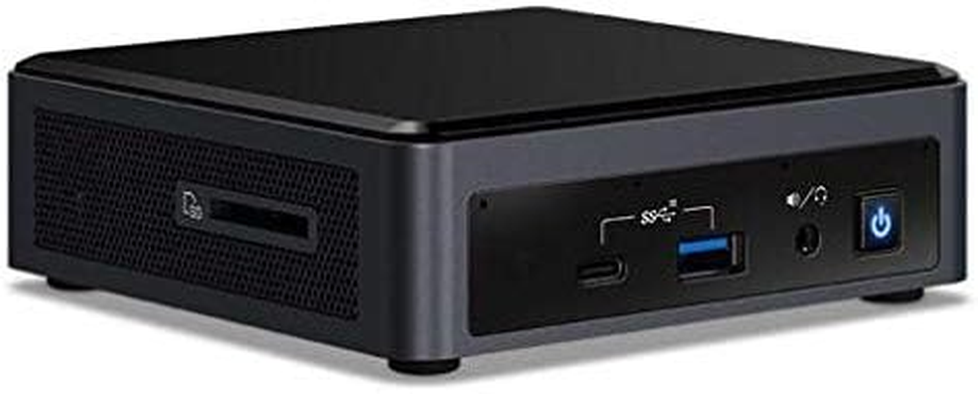 Intel BXNUC10I3FNK4 NUC Mini PC Intel Core I3-10110U 4.1 Ghz, 2Xddr4 SODIMM Black image number 1