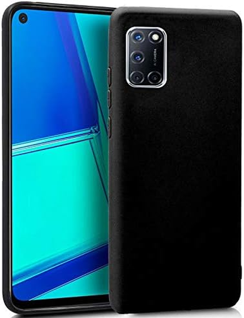 Cool Silicone Case for Oppo A52 / A72 / A92 (Black)