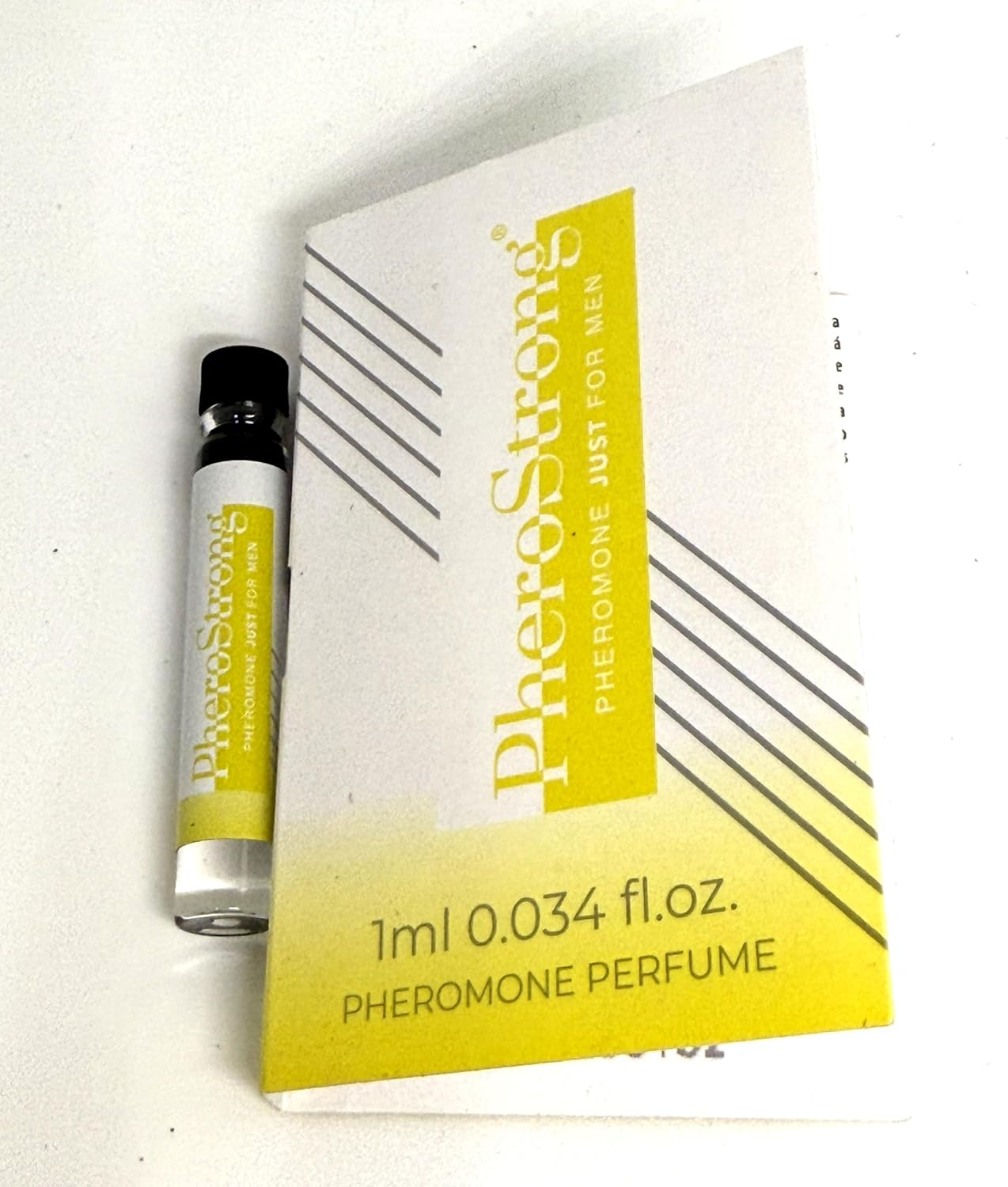 Pherostrong Pheromone Just for Men - Refreshing & Masculine Fragrance | Citrus, Marine & Woody Notes | Confidence-Boosting Scent | 1 Ml image number 5