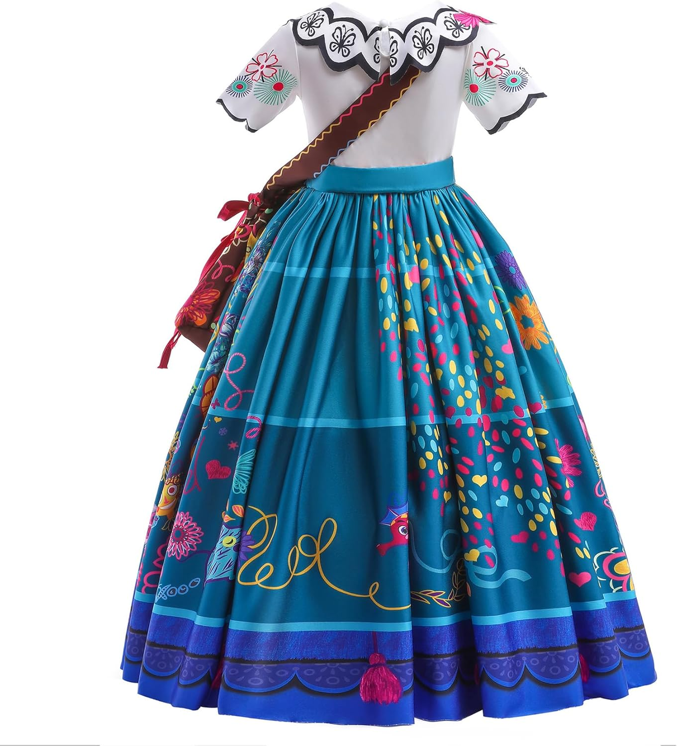 Magic Family Princess Costume Halloween Cosplay Dress up for Girls with Accessories image number 4