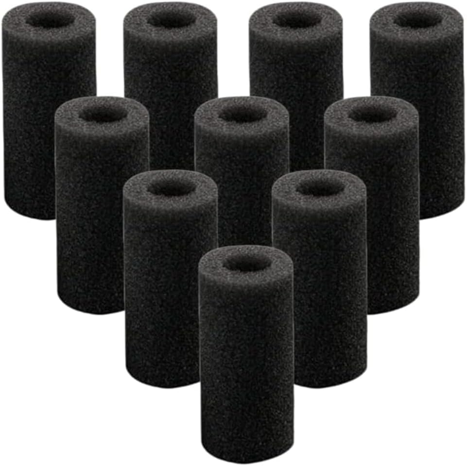 10PCS Filter Pre-Filter Foam Sponge Roll Water Inlet Protector Sponge Filter for Aquarium Fish Tank image number 2