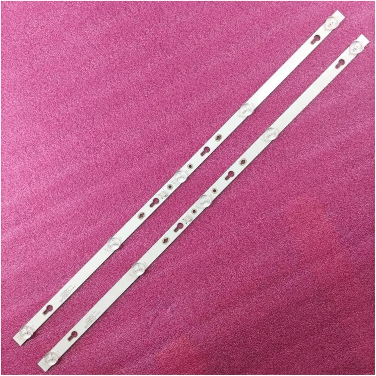 LED Strips for T.-HOMSON 32 TV 32HD3101 32HD3101X1 T.-CL32D05-ZC22AG-16 4C-LB320T-HRB 32HR332M05A7 6V CJ9W04 V4 08-32F6000-LPN002B (Color : 2 Pieces)