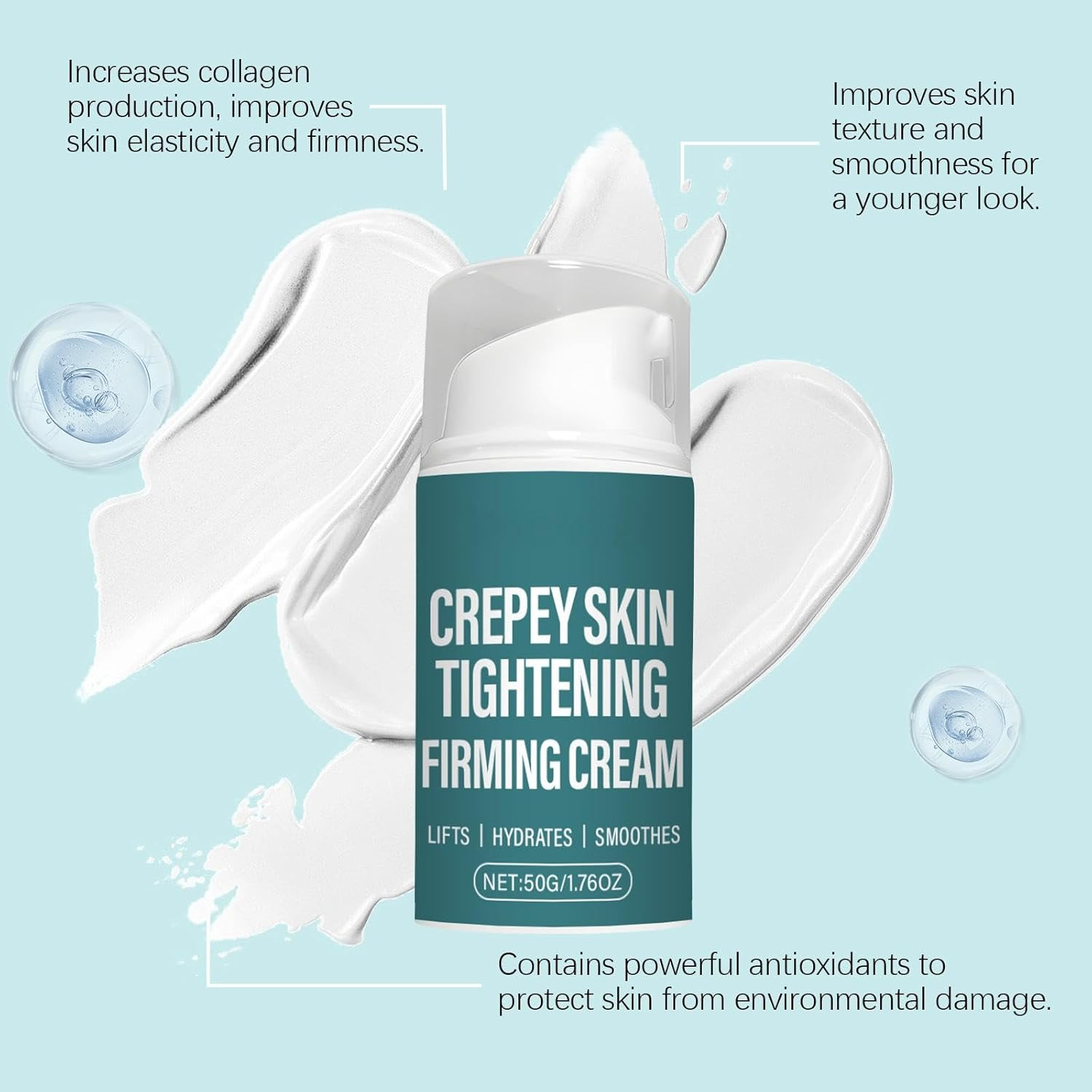 Cellu Firming Body Cream&ndash;Multi-Area Tightening for Neck,Arms&Abdomen,72H Deep Hydration,Fast-Absorbing Formula to Improve Skin Elasticity&Texture,Suitable for Most Skin Types (4) image number 5