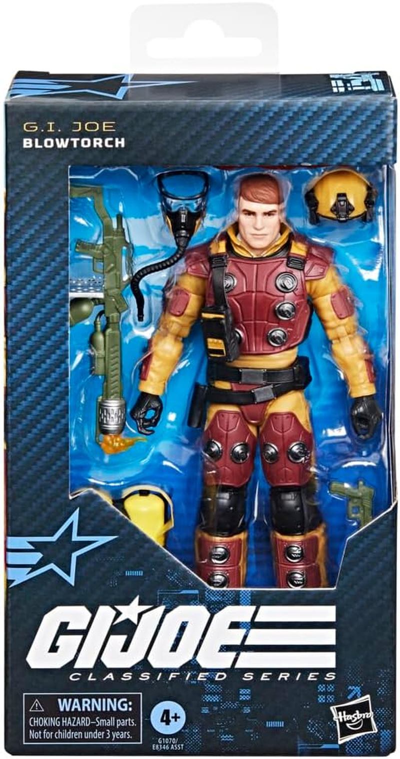 G.I. Joe Classified Series #154, Blowtorch, Collectible 6 Inch Action Figure with 10 Accessories image number 3