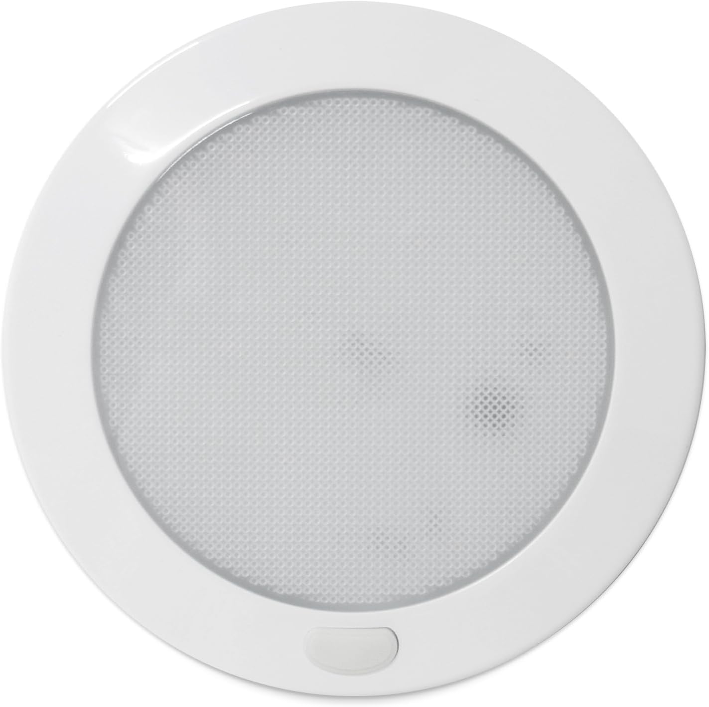 Dream Lighting 12Volt DC LED Ceiling Lights with Switch Interior Roof Dome Lighting for RV Camper Motorhome SUV Caravan Boat 127Mm Cool White Surface Mounted White PC Shell image number 4