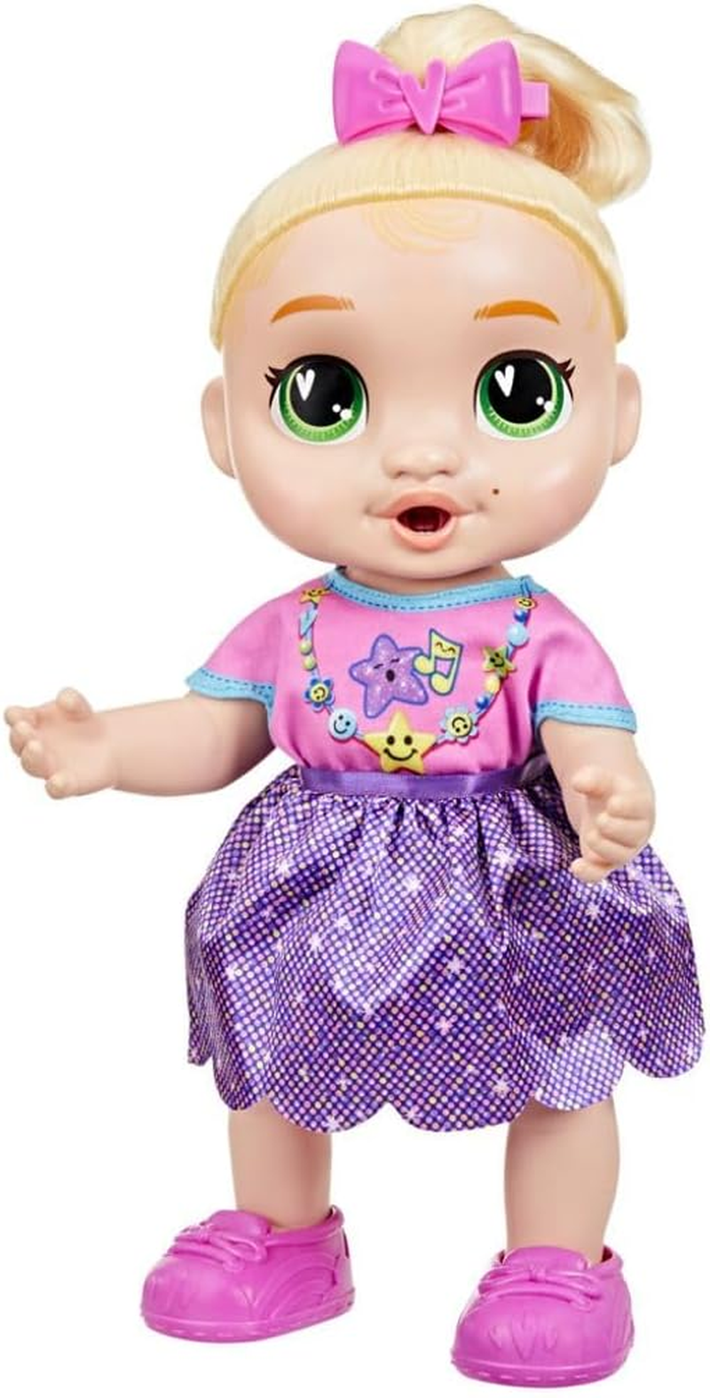 Baby Alive Baby Grows Up, Lala Googoo, 6 Milestones and Baby'S First Tooth, Interactive Talking Doll for Girls and Boys Ages 3+ image number 1
