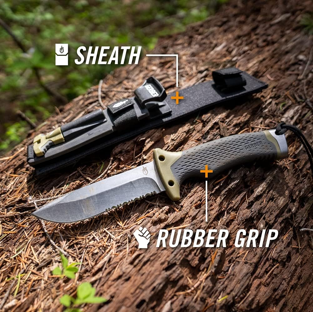 Gerber Ultimate Survival Knife image number 1